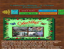 Tablet Screenshot of cyberhikes.com